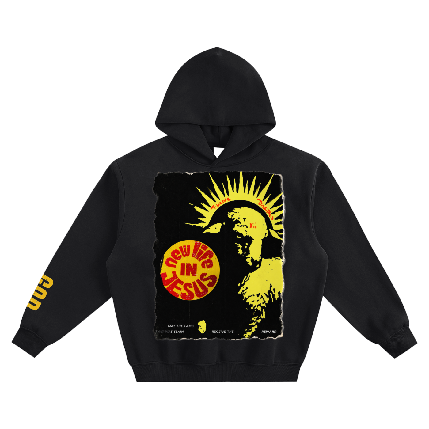 Fleeced Boxy Hoodie